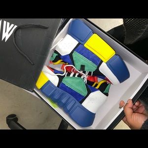 Platform fashion tennis